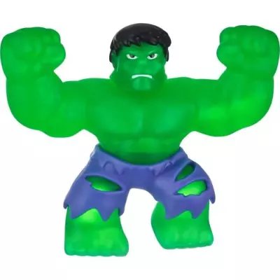 Figurine Hulk S3 11 cm - Goo Jit Zu Marvel - Vert et bleu