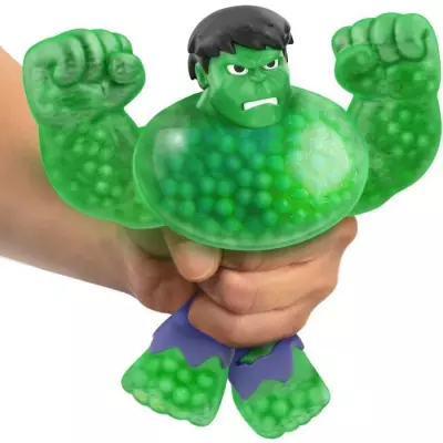 Figurine Hulk S3 11 cm - Goo Jit Zu Marvel - Vert et bleu