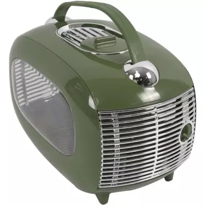 Caisse de transport M PETS SIXTIES Classic - Transport stylé pour petits animaux