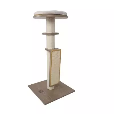 Arbre à Chat CatElite - GEORGE II - Plateforme en bois - 40 x 40 x 79 cm