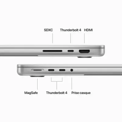 Nouveau MacBook Pro M3 Pro (2023) - RAM 18Go - 1To - Argent