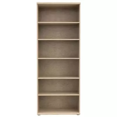Armoire à chaussures MISCA - Style contemporain chêne sonoma et blanc