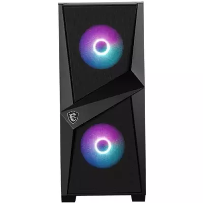 Boitier PC MSI MAG FORGE 100R - Noir - Verre trempé - ATX