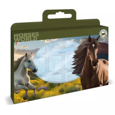 Coffret de tampons - MULTIPRINT - 7895 Les Chevaux - Jeu de Tampon
