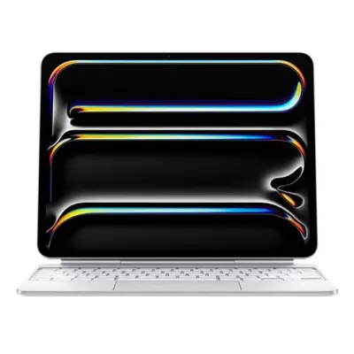 Clavier Magic Keyboard pour iPad Pro 13" - Blanc - Compact et élégant