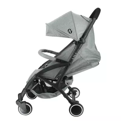 Poussette compacte Nania Lili - Confort et praticité - Gris