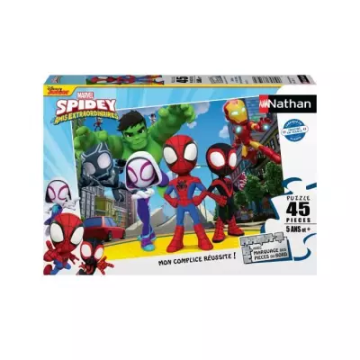 Nathan puzzle 45 p - Spidey et ses amis extraordinaires