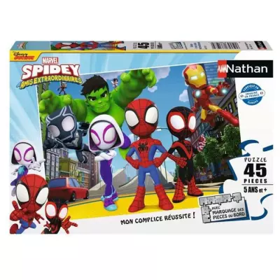 Nathan puzzle 45 p - Spidey et ses amis extraordinaires