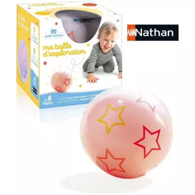 Balle d'exploration pour bébés: change de couleur et direction