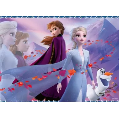 Puzzle La Reine des Neiges 2 - 45 pièces - Amour de deux sœurs