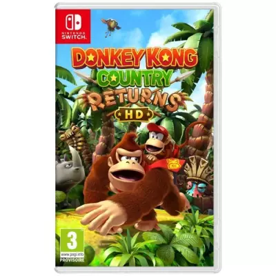 Jeux Nintendo Switch: Donkey Kong Country Returns HD - Format compact