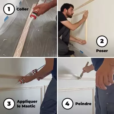 Ajoutez du cachet à vos murs avec le Kit moulure de soubassement 4m - NORDLINGER PRO