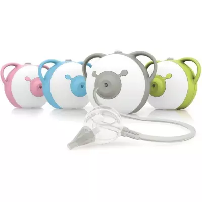 Mouche-bébé électrique NOSIBOO Pro - Gris, pratique et efficace