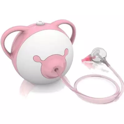 NOSIBOO Pro Mouche bébé électrique - Rose, facile à utiliser