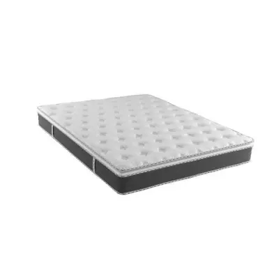 Matelas NUVOLA 160x200 cm - Ressorts et Surmatelas - Epaisseur 27 cm
