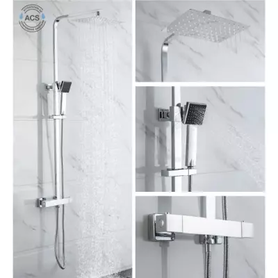 Colonne de douche OCEANIC - Design moderne - Mitigeur thermostatique