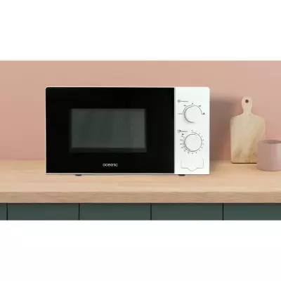 Micro-ondes OCEANIC MO20W11 Blanc 20L - Compact et performant