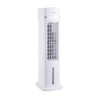 Rafraîchisseur d'air élégant et performant - Ventilateur colonne 76.5 cm - Blanc