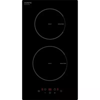 Plaque de cuisson induction OCEANIC Domino noir - 3500W