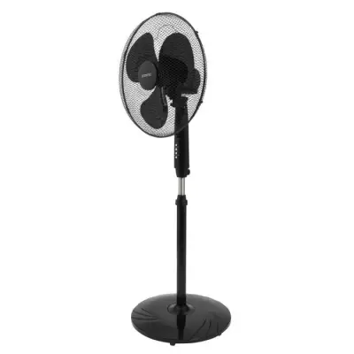 Ventilateur de pied OCEANIC - Puissant et polyvalent - Noir