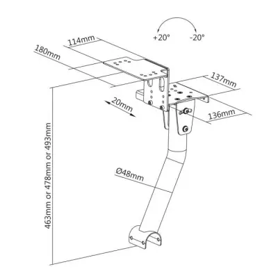 Support Levier de vitesse et Frein à main pour cockpit GTR - Kit Compact