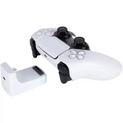 Batterie externe pour manettes Joy-Con - Nintendo Switch 2 - Konix - Indicateur de charge LED - 10 modes d'éclairage RVB - Noir