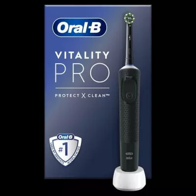 Brosse à Dents Électrique Oral-B Vitality Pro Noire - Performances Exceptionnelles