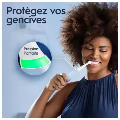 Oral-B iO 3S Brosse à Dents Électrique Bleue - Performance ultime