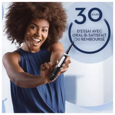 Ensemble Oral-B iO 3: 2 Brosses à Dents Electriques, 2 Brossettes, 1 Etui de Voyage