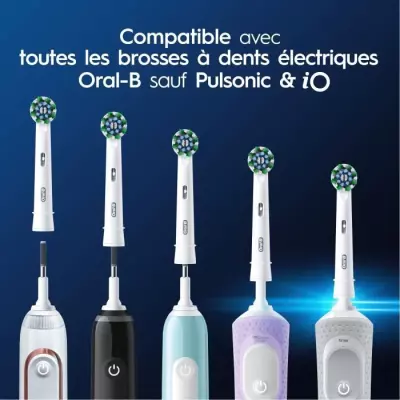 Brossettes ORAL-B Cross Action - Pack de 6