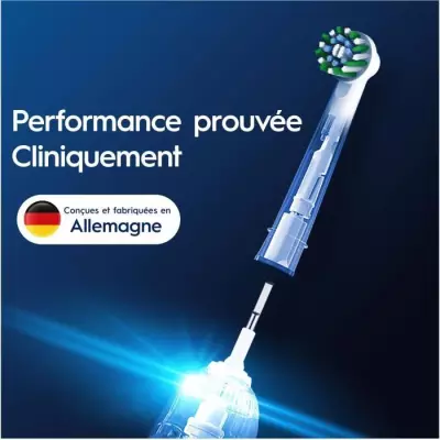 Brossettes ORAL-B Cross Action - Pack de 6