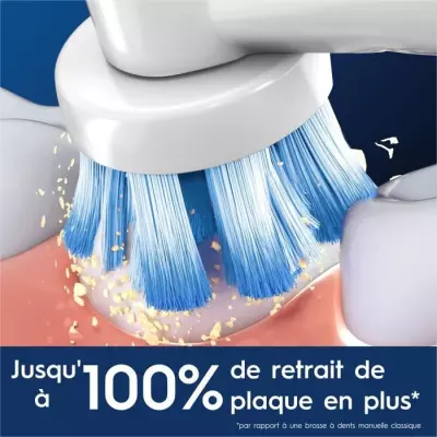 Pack de 6 brossettes ORAL-B Sensitive Clean - Pour brosses à dents électriques