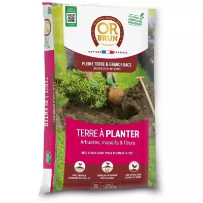 Terre à Planter Premium - OR BRUN - 20 L