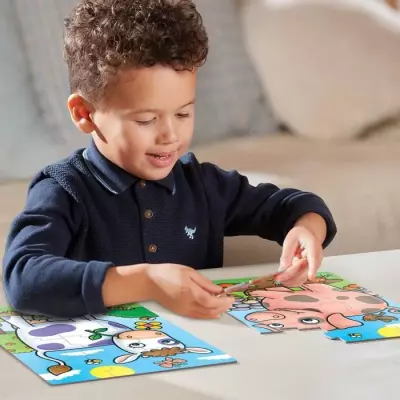 Puzzle Les Amis de la Ferme - Jeu d'apprentissage 
