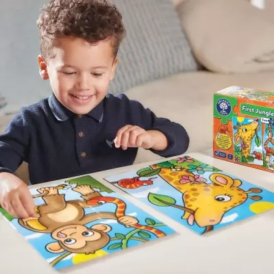 Les amis de la jungle - Puzzle éducatif - ORCHARD