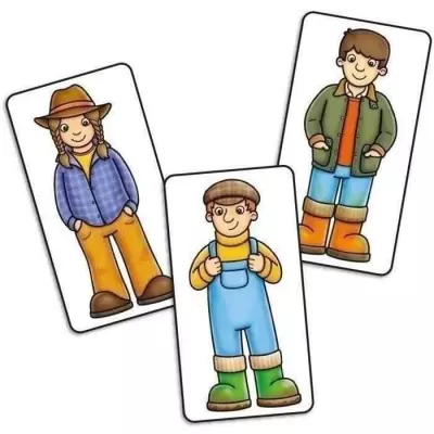 Jeu de Memo Old MacDonald Lotto - Apprentissage Ludique