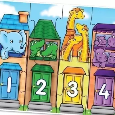 Les numéros et les rues - Jeu de société éducatif - ORCHARD