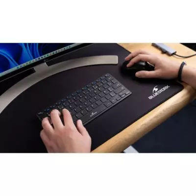 Pack Clavier Souris Sans Fil Compact Noir - BLUESTORK