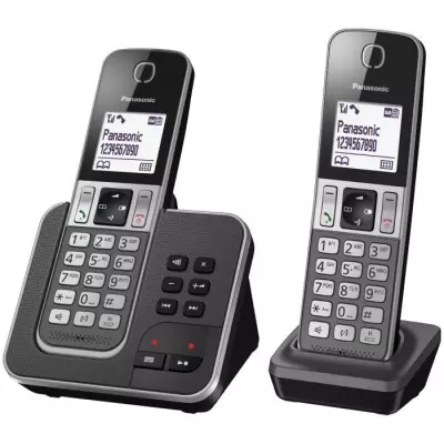 Pack Téléphone sans Fil Panasonic KX-TGD322FRG avec Répondeur Numérique