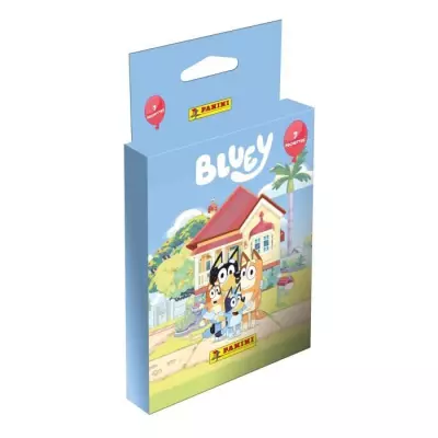 Blister de 7 pochettes Bluey Panini - Jeu de stickers