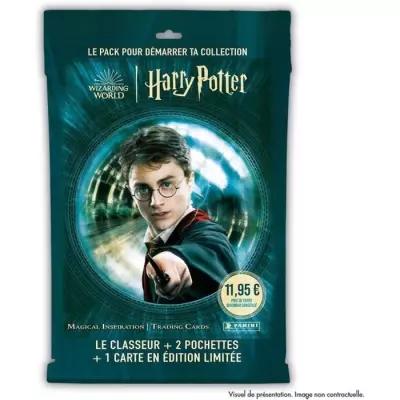 Pack de démarrage - PANINI - Harry Potter Prophecy - Classeur et cartes