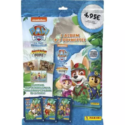 Album PANINI La Pat' Patrouille Mission Jungle - 184 stickers