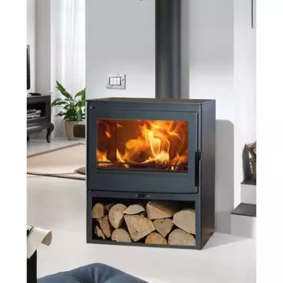 Poêle à bois PANADERO Garonne Ecodesign 7,1 kW - Bûches 50 cm