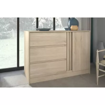 Commode ESACLE - Design moderne en chêne - Livraison facile