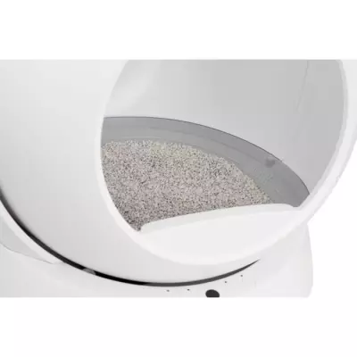 Bac à litière intelligent PETSAFE SMART SPIN - Connecté - Blanc