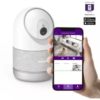 Caméra IP PHILIPS 531051 2K - WelcomeEye Look