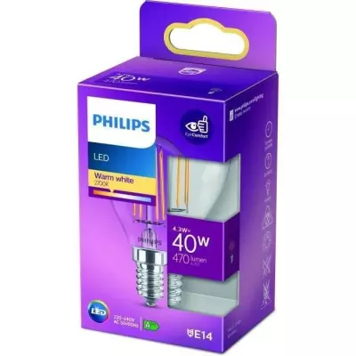 Ampoule LED Philips 40W Blanc Chaud - Non Dimmable