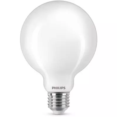 Ampoule LED Philips 60W E27 Blanc Chaud - Compact et Lumineux