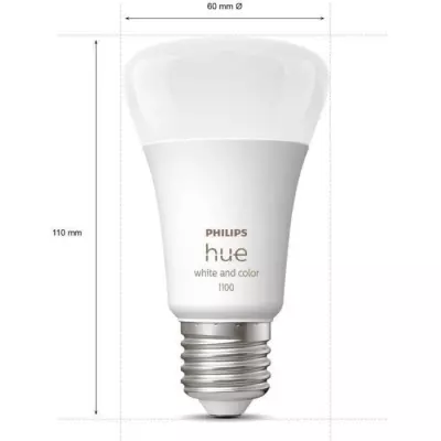 Philips Hue White and Color Ambiance: Kit de démarrage 2 ampoules E27