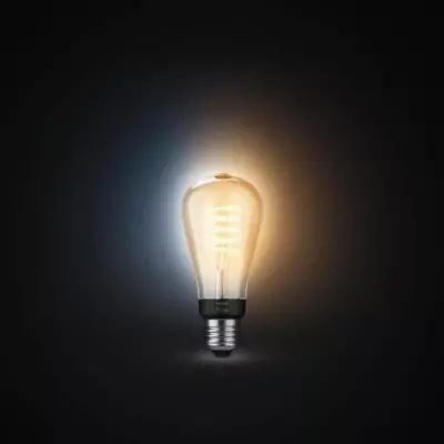 Ampoule LED connectée Philips Hue White Ambiance E27 ST64 